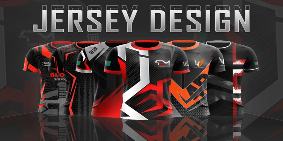 Customized Sublimation Esports Jersey Gaming Shirt E-Sports Wear