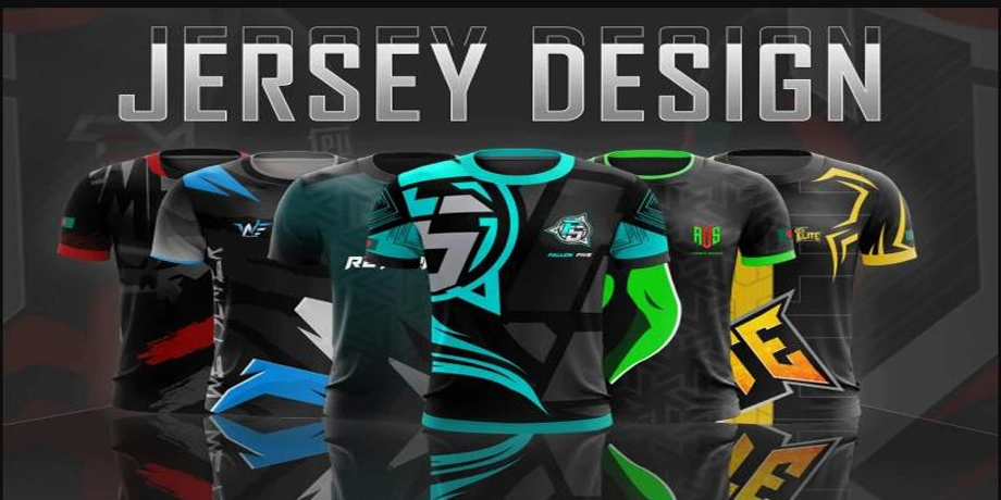 Customized Sublimation Esports Jersey Gaming Shirt E-Sports Wear