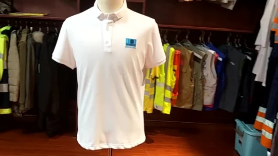 Precio de fábrica Diseño personalizado Su propia marca Ocio al aire libre Deporte liso Camisetas para hombre Transpirable Golf Manga corta Polo de negocios