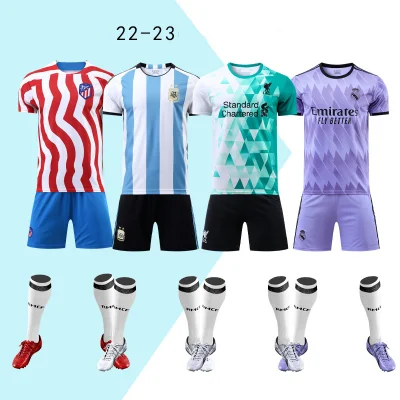 Camiseta de fútbol 2022-2023, ropa de entrenamiento, ropa de fútbol, ​​camisetas y camisetas de hombre