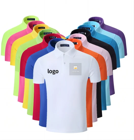 Outdoor Casual Color liso Polo Sports Men's T-Shirt Camiseta transpirable Sports Men