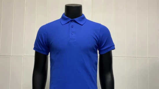 Sport Fashion 100 Cotton Custom Blank Men's Polo T Shirt