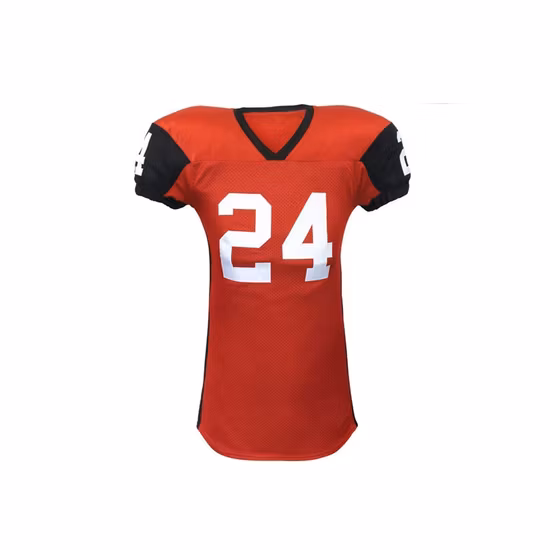 Nuevo estilo de temporada, uniformes de fútbol americano cosidos auténticos personalizados, Jersey de entrenamiento joven